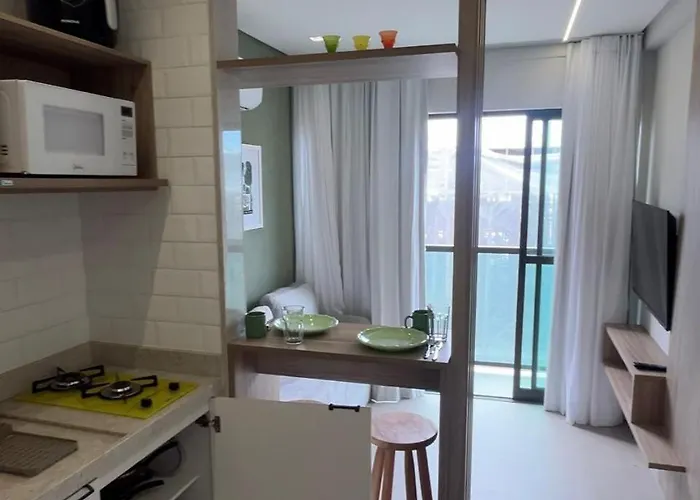 Flat 302 - no centro de Porto de Galinhas